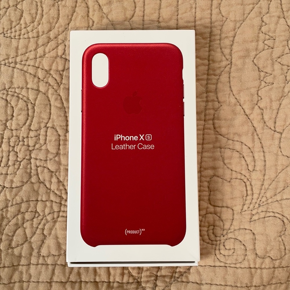 iPhone XS Product Red Apple phone case!